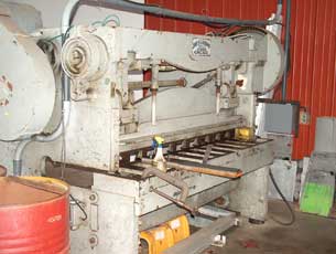 Shearing equipment